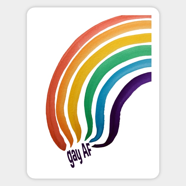 Gay AF Sticker by Girona